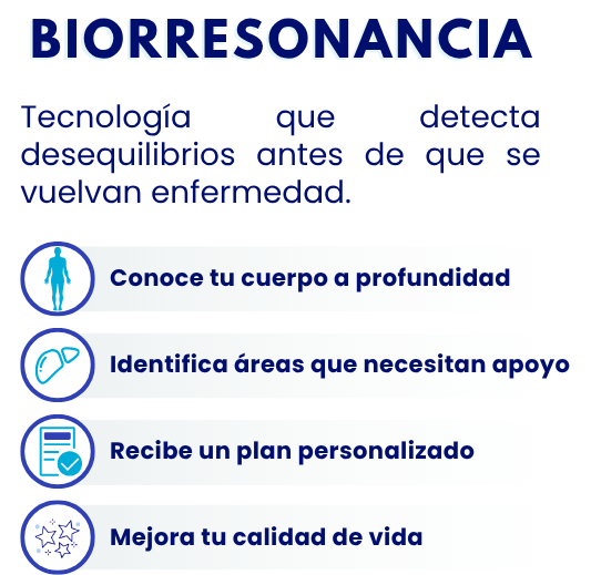Escaner por Biorresonancia: Tecnología que detecta desequilibrios antes de que se vuelvan enfermedad.